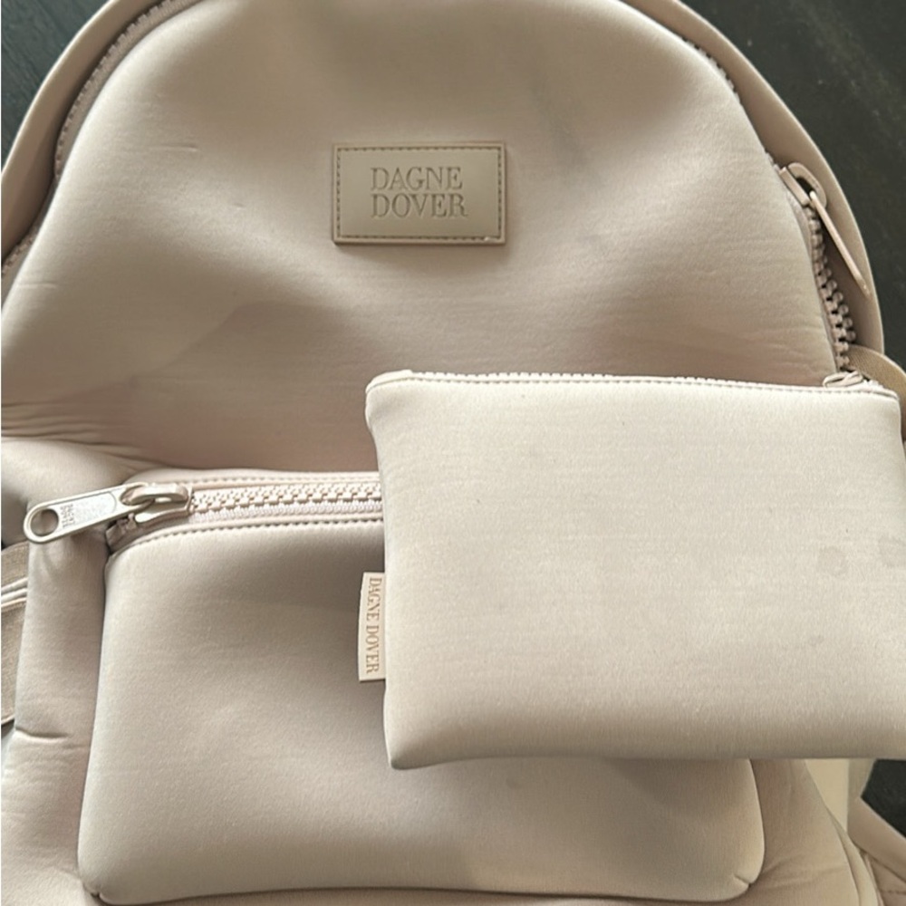 Dagne Dover Cream Minimalist Backpack